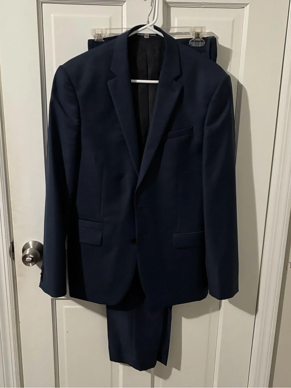 Express Men's Navy Two-Piece Suit
